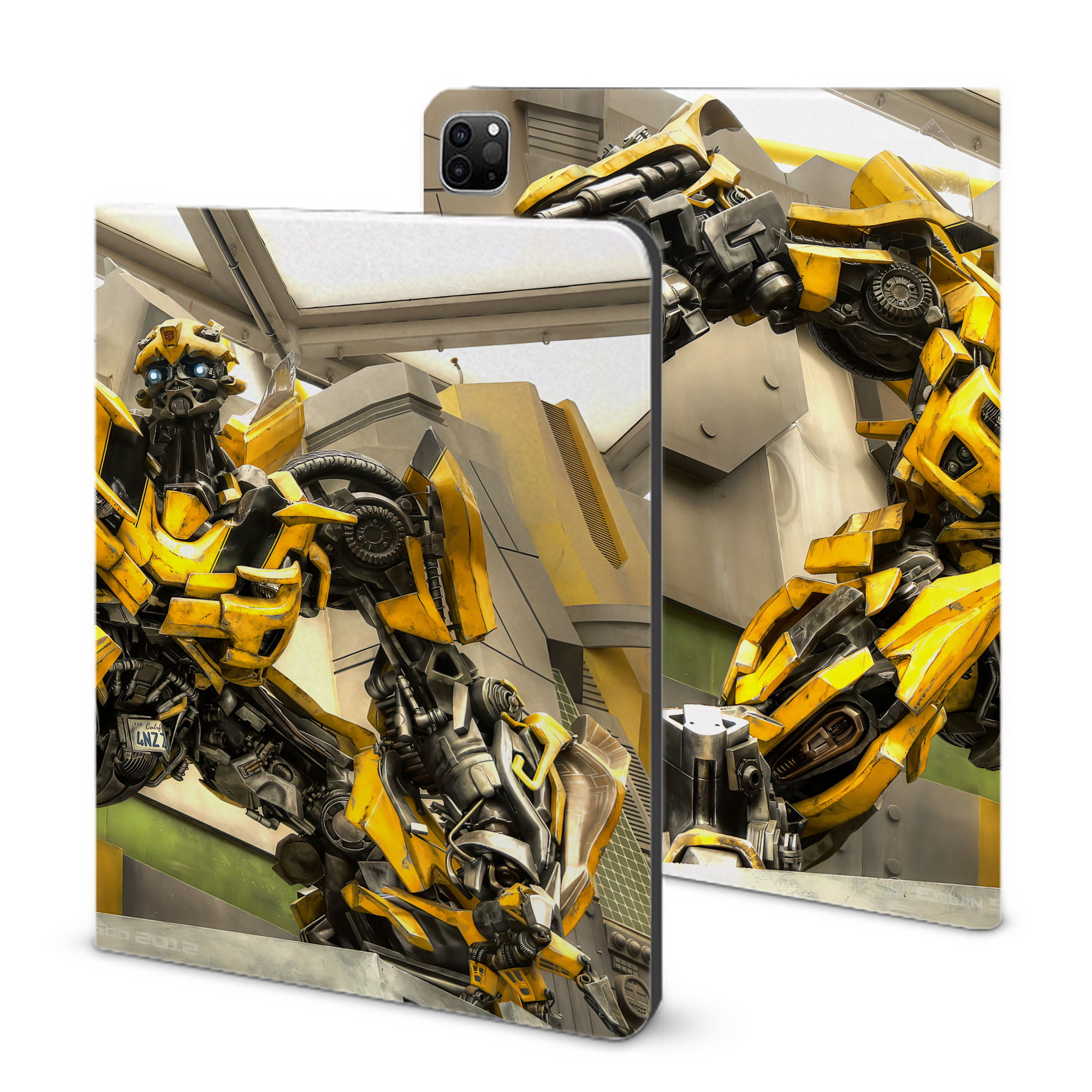 （画像用） Transformers トランスフォーマー IPad ケース ブック型 PUレザー TPU 耐衝撃 軽量 薄型 ペン収納なし 全面保護 IPad 各モデル対応